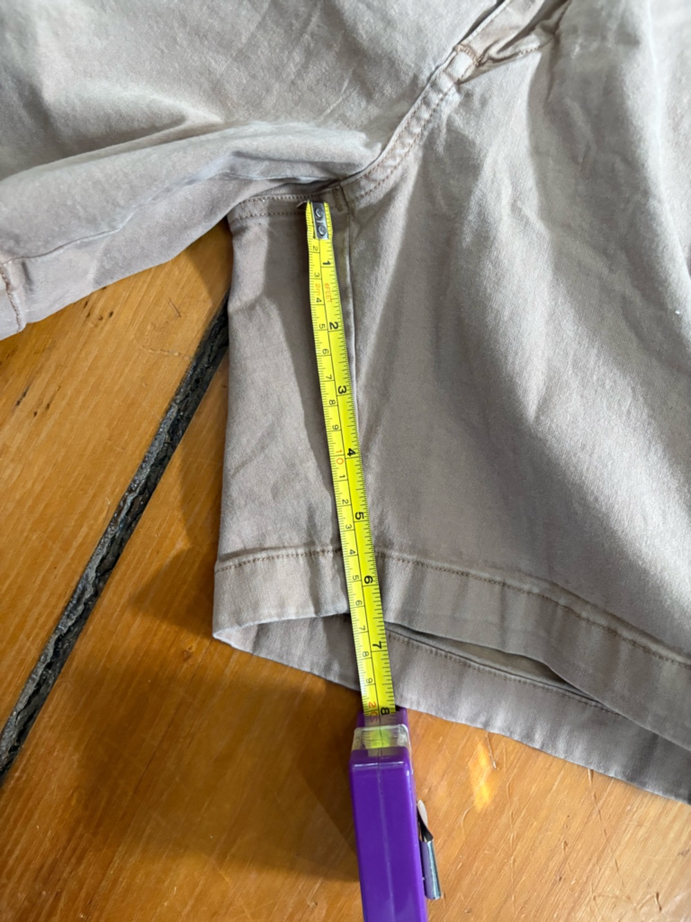 Chubbies Originals Stretch Shorts 7” Inseam Tan Khaki Light Brown - Medium (M) - Picture 12 of 12
